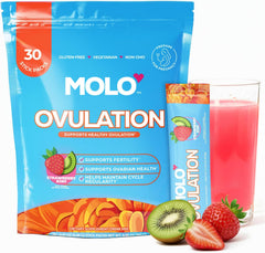 Molo Ovulation pouch and stick packs